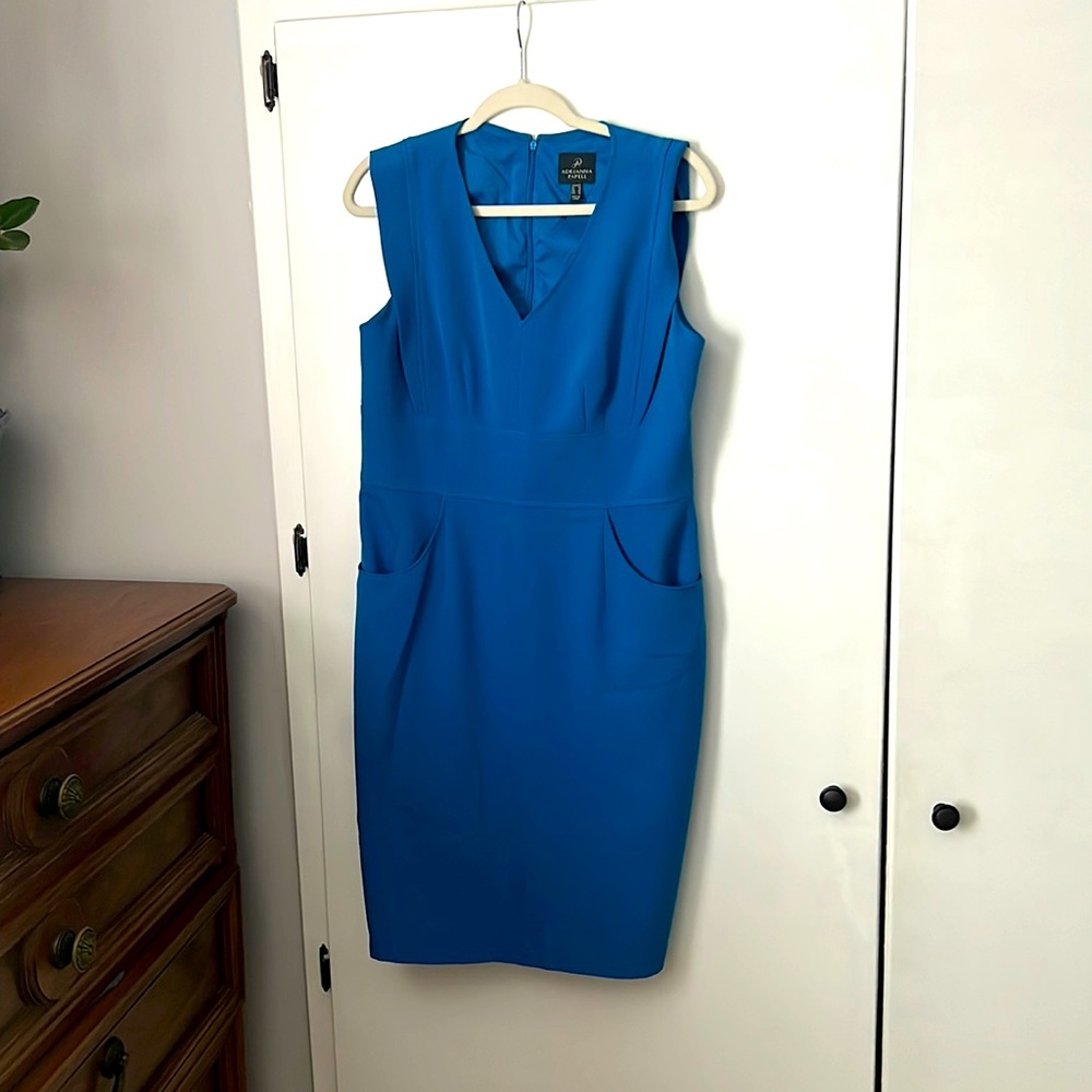 Blue dress